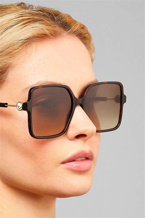 fendi square glasses|fendi sunglasses on sale.